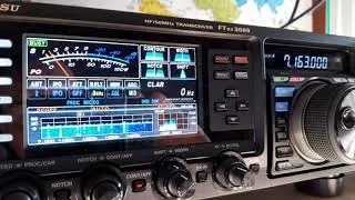 EA5Z QSO with VK5MRD 40m, Yaesu FTDX3000 - 5 band Hyendfed endfed wire  8/3/2020
