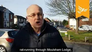 David Jones Talking about Chelmsford's Baddow Road Bus Gate