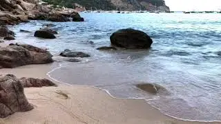 Aiguablava Cove in Begur, Spain.