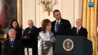 Country Music Legend Loretta Lynn Awarded Medal Of Freedom