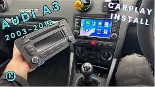 How to install carplay Audi A3 8P 2003-2013