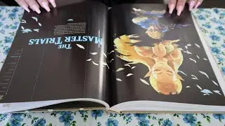 ASMR Page Turning No Talking - Legend of Zelda Guidebook - Glossy Pages - Page Squeezing - Relax