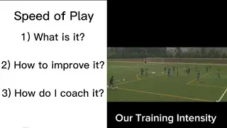 COACHING Speed of Play in Youth #soccer  / Film Breakdown / #coachanthony #soccercoaching #coaching