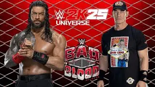 WWE 2K25 : Universe Mode | WWE PLE - Bad Blood