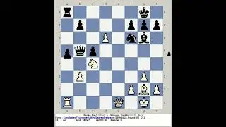 Benko, Pal C vs Smyslov, Vassily | Candidates Chess Tournament 1959, Bled Zagreb Belgrade