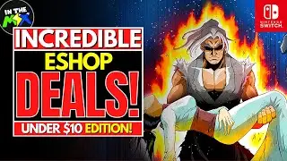 10 потрясающих предложений в Eshop до 10 долларов на этой неделе! Распродажа в Eshop для Nintendo Switch!