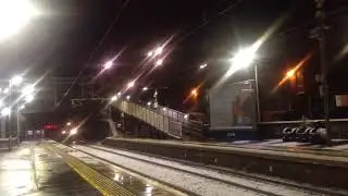 class 66007 at falkirk grahamston