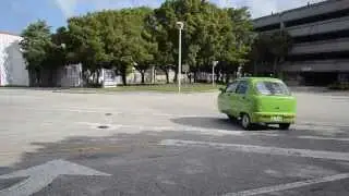 2006 ZAP Xebra Electric Car Original Green