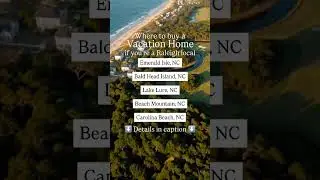 It&rsquo;s vacation home season! Here are the 5 places Raleigh locals tend to buy vacation homes, and for