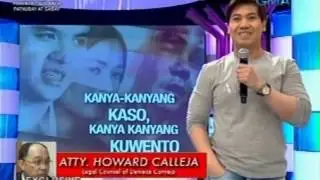 Startalk: Panayam kay Atty. Howard Calleja, abogado ni Deniece Cornejo
