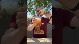 Chugging 7up Tropical Soda! It&rsquo;s Summer! #shorts