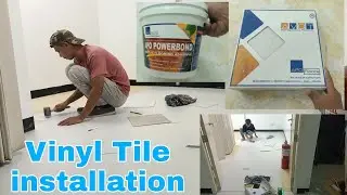 Paano mag install ng Vinyl Tile👍