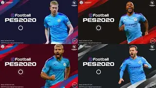 Manchester City Startscreen | Startscreen PES 2020 Mobile | 1080p | Platinum Patch PES |