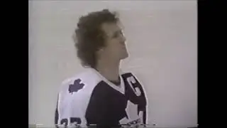 National Anthems Organist Fred Mendelson New York Islanders vs. Toronto Maple Leafs 1978 Game 7