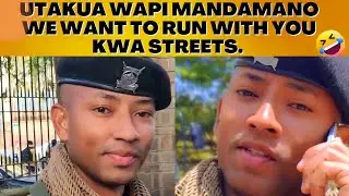 Wueh Meet The Kenyan Officer Who Is Giving Kenyan Ladies Sleepless Nights Kwenye Streets.