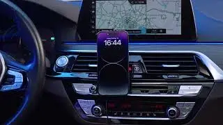 Baseus CW01 Magnetic Wireless Charging Car Mount Air Vent Version 15W Cluster Black