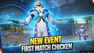 New event first match chicken with random❤️#pubgmobile#contentcreator #pubg 