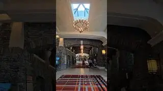 Arriving to Fairmont Banff Springs Hotel Alberta Canada 🇨🇦 #canada #travel #alberta #banff #hotel