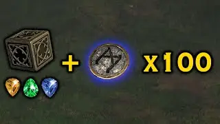 Rerolling 100 Small Charms To Find a GG!