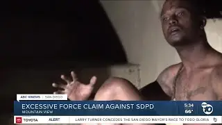 Excessive force claim filed against City of San Diego, SDPD
