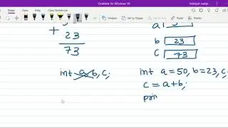 Program 2: Addition of Two Numbers| What are variables?|Rules for assigning names to C Variables