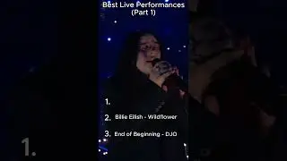 Best Live Performances - Part 1