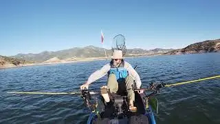 Kayak Fishing Jordanelle Reservoir Utah