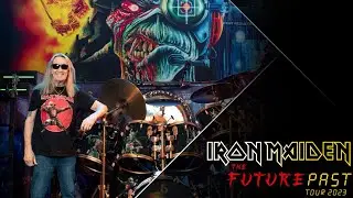Nicko's new drums - The Future Past
