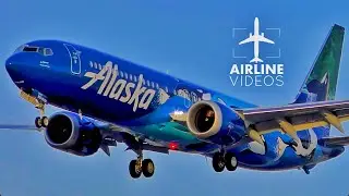 Alaska Airlines BRAND NEW Boeing 737 MAX 9 (Orca Livery)