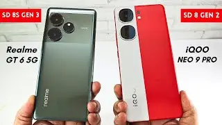 *SHOCKING* Result | Realme GT 6 vs iQOO Neo 9 Pro Speed Test🔥