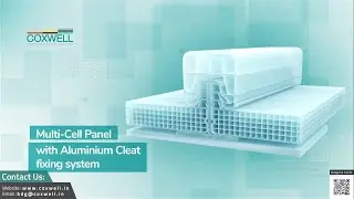 Coxwell Multicell Panel Fixing System | Polycarbonate Sheet