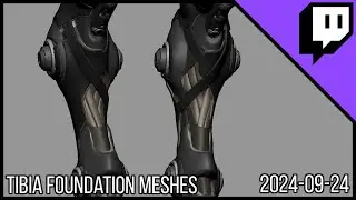 3D Character Sculpting - Marco Plouffe's Twitch Stream of 2024-09-24 - Foundation or Tibia