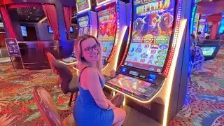 Моя жена выиграла крупную сумму в игровом автомате Vegas Buffalo!