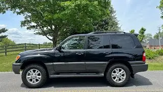 2005 Lexus LX470 height control delete with Land Cruiser Suspensión