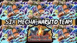 SIX TEAM MECHA-NARUTO PVP TEAM | NARUTO BLAZING