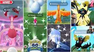 LIVE #2 Dynamax Lugia Max Battles | Shiny Hunting | PvP Battles | Farming XP | Pok&eacute;mon Go