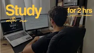 2 Hours Stuy with me | Pomodoro 60/10 | Rain Day | Gabriel Oliveira