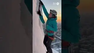 Snowfall in Moscow #sora2 #humor #joke #mountaineering #snowfall