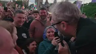 Live: The National - Cherry Tree/Abel - Cardiff Castle Wales UK
