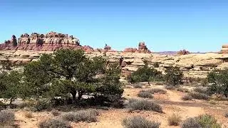 Chesler Park hike in Needles National Park Canyonlands - Utah