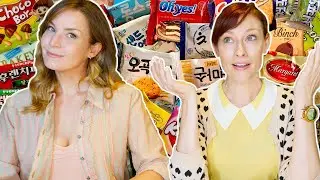 Americans Try Korean Snacks. YUM! 😋
