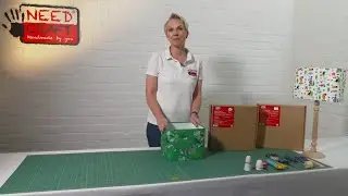 NeedCraft - How to make a Square or Rectangle Lampshade