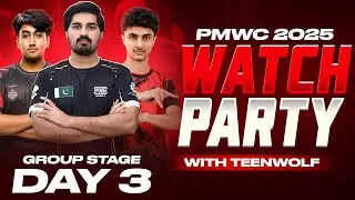 PMWC 2025 GROUP STAGE DAY 3 - Urdu - TeenWolf Gaming
