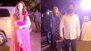 TFI Top Celebs EXCLUSIVE Visuals @ Sukumar's Daughter Saree Function | Jr NTR | Krithi Shetty
