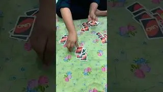 Uno With Friends 🤧 #uno #cards #games #friends #cardgame #enjoy #shorts #reels