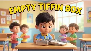 The empty lunch box 🍱 | Kids Moral Story | Animated Bedtime Story