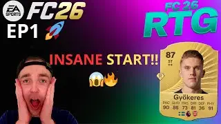 RTG EP1 🚀 PACKED GY&Ouml;KERES!! 😱 INSANE START in FC 26