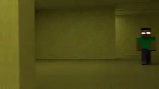Herobrine in the BACKROOMS!? (Found footage)