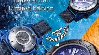 NEW : Squale 1521 Carbon Blue : Tools For Gents Edition : HOT