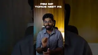 10 must do topics from PSM for NEET PG #shorts #youtubeshorts #neet#neetpg2023